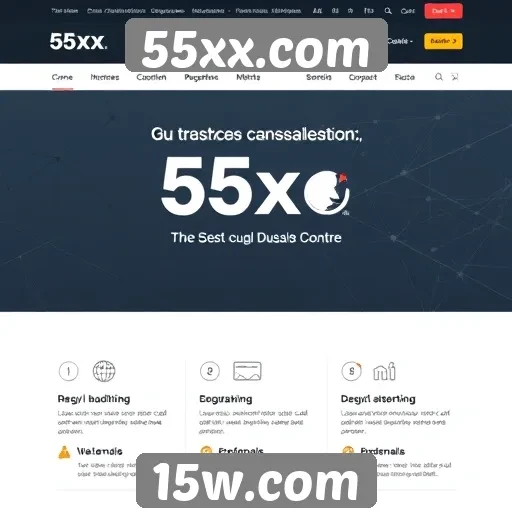 Análise das principais características do site 55xx.com